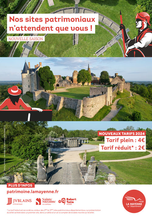 Sites Patrimoniaux Mayenne 2024