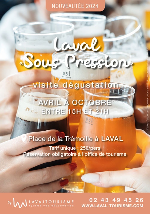 Lava Sous Pression - Laval tourisme