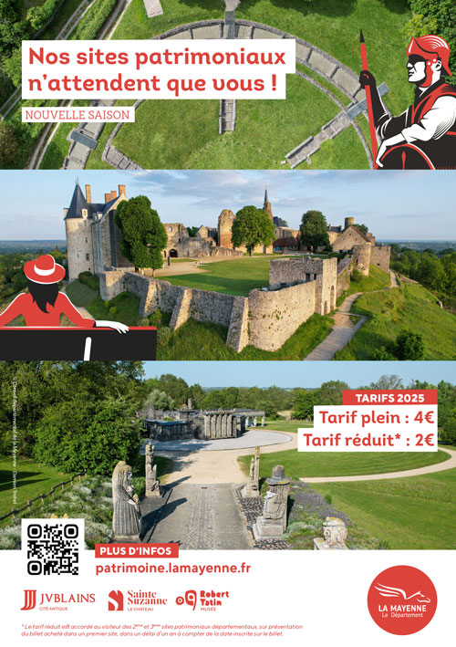 Sites patrimoniaux de la Mayenne