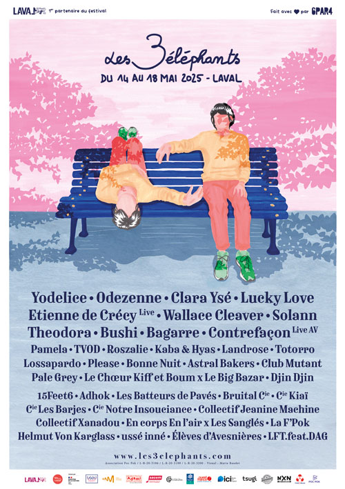 Festival Les 3 éléphants 2025 - Laval