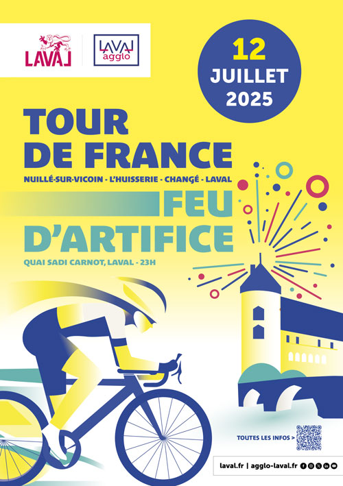 Tour de France - Laval 12 juillet 2025