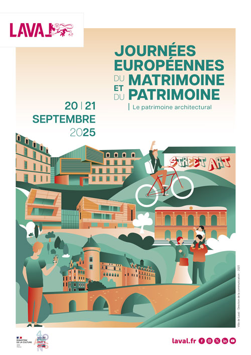 Journées du Patrimoine 2025 à Laval